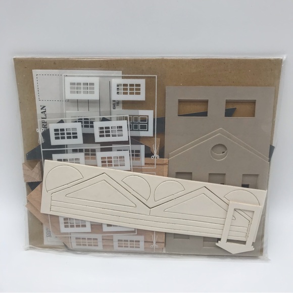 Vintage Country Mansion Model Building Master Plan Model Buildings Wren Style - Picture 10 of 11